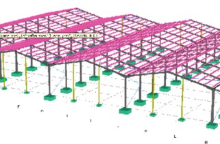 Computer aided design & steel fabrication drawings